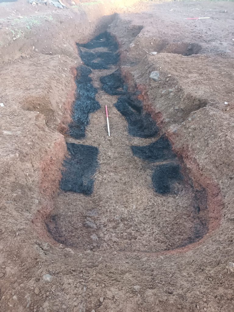 Very large charcoal production kiln from Ballyhemiken (Cork County Council)