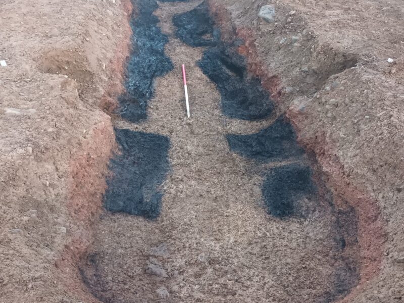 Very large charcoal production kiln from Ballyhemiken (Cork County Council)