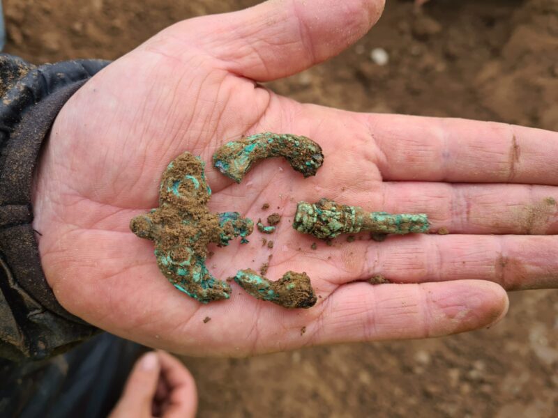Medieval brooch Discovery Barnahely